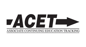 Associate Continuing Education Tracking (ACET) logo.