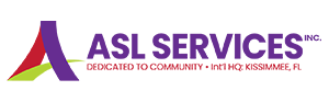 ASL Services logo.