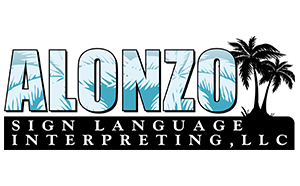 Alonzo Sign Language Interpreting, LLC logo.