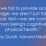 A quote from Dr. Sanjay Gulati of Harvard Medical School: "When we fail to provide accessible language, we aren't just failing a 'compliance' test—we are compromising a human being's cognitive and physical health."
