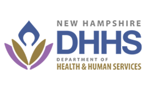 New Hampshire Department of Health and Human Services logo.