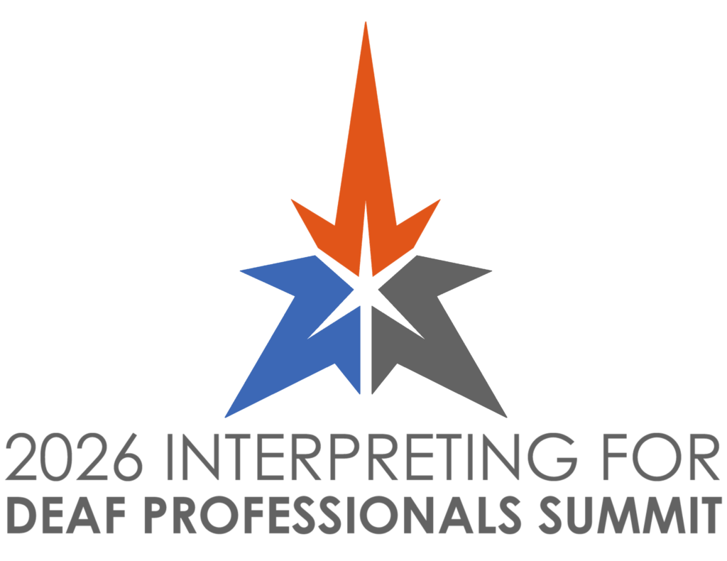 2026 Interpreting for Deaf Professionals Summit logo.