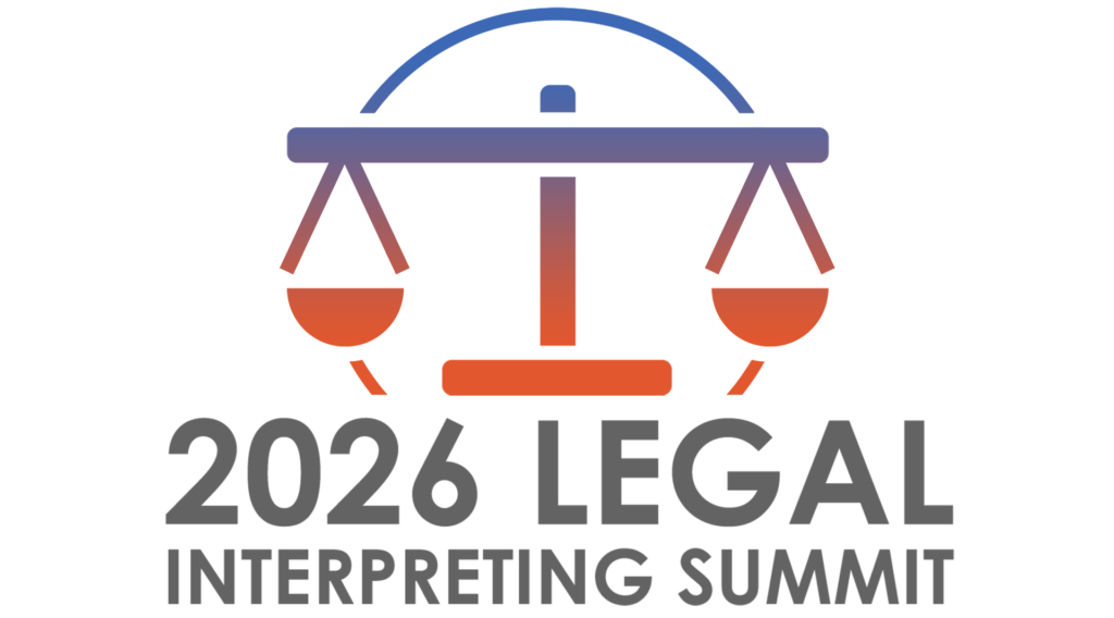 2026 Legal Interpreting Summit logo.
