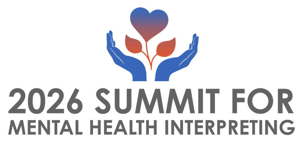 2026 Summit for Mental Health Interpreting logo.
